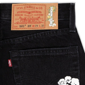 Denim Tears x Levi's Cotton Wreath Jeans Schwarz