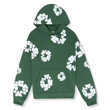 Load image into Gallery viewer, Denim Tears Cotton Wreath Hoodie Green