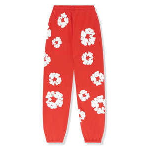 Denim Tears Cotton Wreath Sweatpants Red