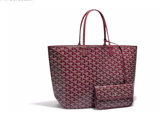 Goyard Saint Louis PM Bag Bordeaux