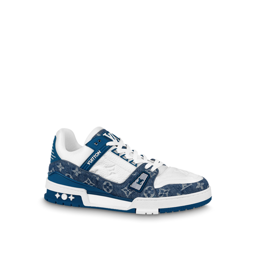 Louis Vuitton LV Trainer Denim Blue